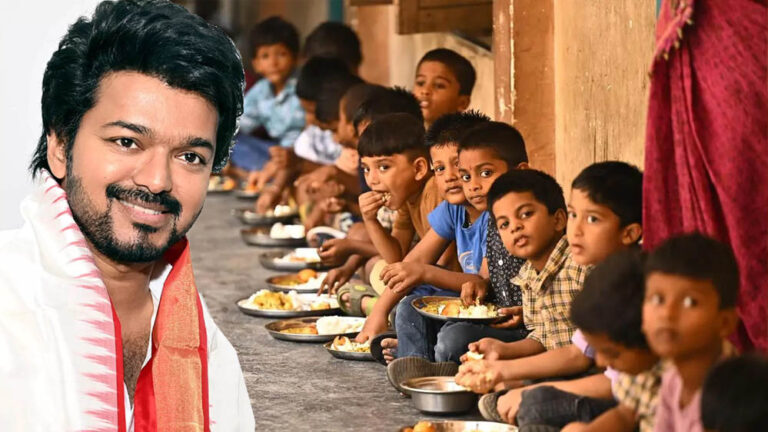थलपति विजय का बड़ा ऐलान! स्कूलों में बच्चों को हर हफ्ते मिलेगी चिकन बिरयानी, TVK सरकार का वादा