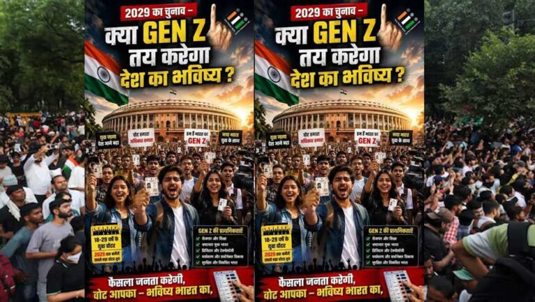 2029 तक Gen Z बनेगी भारत की सबसे बड़ी वयस्क पीढ़ी, चुनावी एजेंडा तय करने में बढ़ेगी ताकत