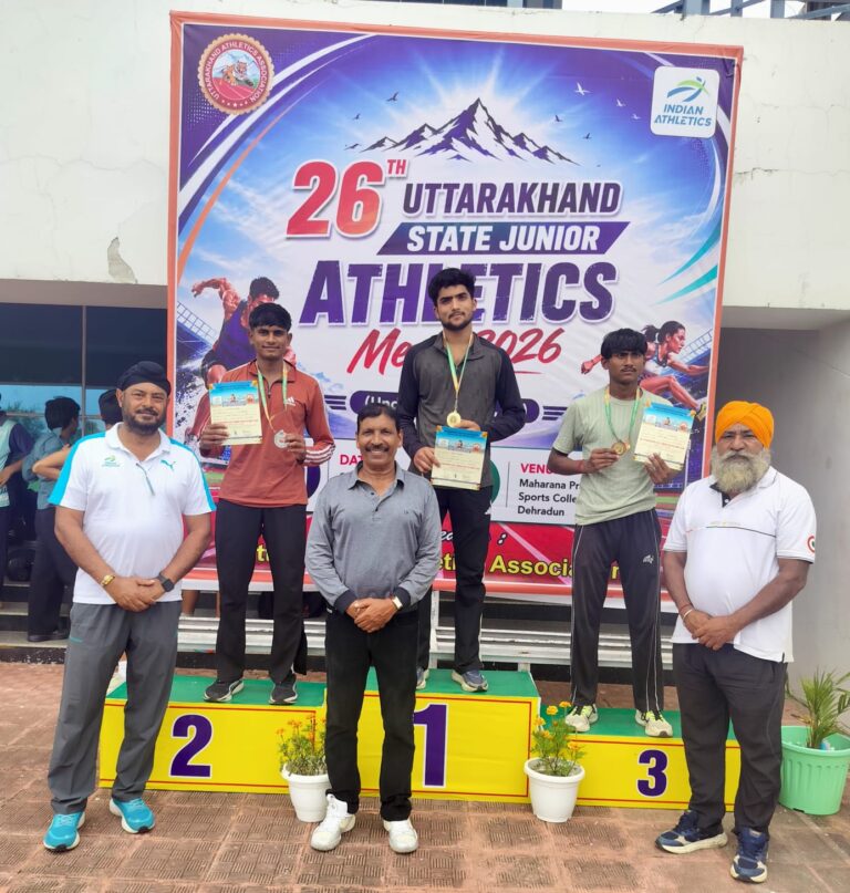 26वीं राज्य जूनियर एथलेटिक्स प्रतियोगिता का समापन, 720 खिलाड़ियों ने लिया हिस्सा