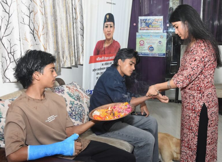 भारतीय संस्कारों का प्रतीक है रक्षाबंधन : रेखा आर्या।