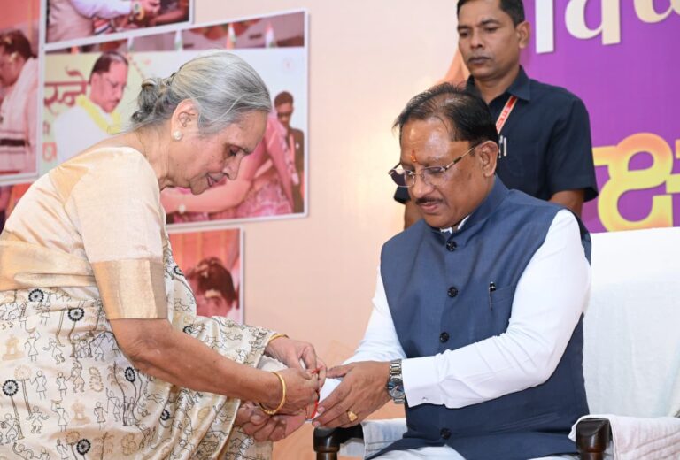 बहनों का स्नेह और आशीर्वाद मेरे लिए अनमोल : मुख्यमंत्री विष्णु देव साय…..