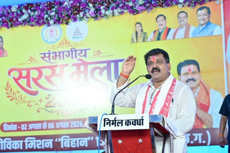 ग्रामीण उद्यमिता का मार्ग है संभागीय सरस मेला: उपमुख्यमंत्री विजय शर्मा….