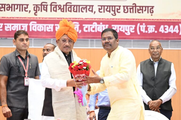 शिक्षा समाज के विकास का मूल मंत्र, भावी पीढ़ी को शिक्षित करना हम सभी की जिम्मेदारी : मुख्यमंत्री विष्णु देव साय….