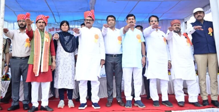 रिमझिम फुहारों के बीच खेल प्रतिभाओं ने भरी उड़ान, 26वीं राज्य स्तरीय शालेय क्रीड़ा प्रतियोगिता का भव्य शुभारंभ….