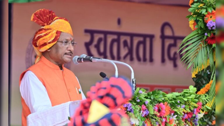 स्वतंत्रता दिवस 2026- रायपुर में मुख्यमंत्री विष्णु देव साय करेंगे ध्वजारोहण….