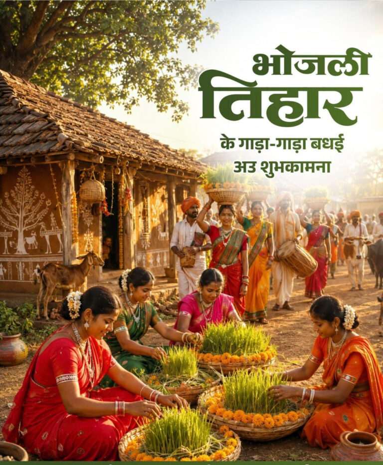 लोकपर्व भोजली तिहार पर वित्त मंत्री ओपी चौधरी ने प्रदेशवासियों को दी गाड़ा-गाड़ा बधाई….