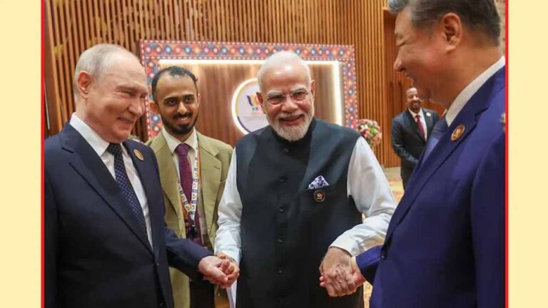 हाथ में हाथ, चेहरे पर मुस्कान… BRICS से PM मोदी, पुतिन और जिनपिंग की आई खास तस्वीर