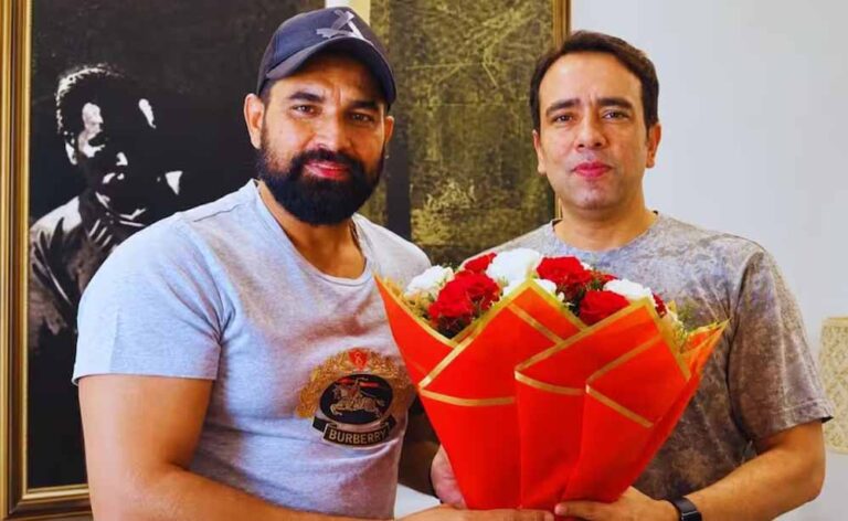 मोहम्मद शमी की जयंत चौधरी से मुलाकात, राजनीति में एंट्री या भाई को चुनाव लड़ाने की तैयारी? अमरोहा पर नजर