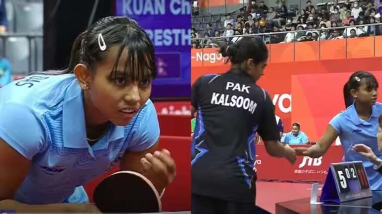 एशियन गेम्स 2026: भारत ने पाकिस्तान को 3-0 से रौंदा, टेबल टेनिस में धमाकेदार जीत