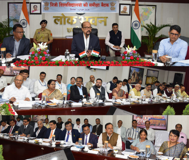 विद्यार्थियों का कल्याण और गुणवत्तापूर्ण शिक्षा हो विश्वविद्यालयों की सर्वाेच्च प्राथमिकता – राज्यपाल रमेन डेका…..