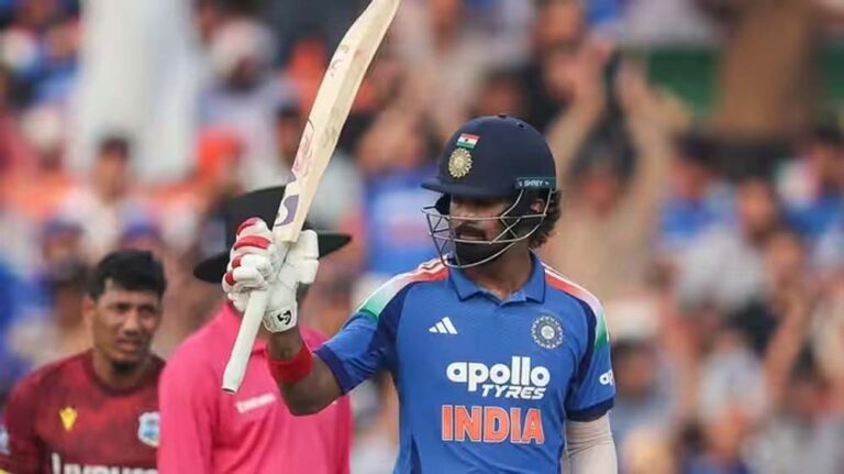 IND vs WI: केएल राहुल का नाबाद शतक, रोहित के 92 रन से भारत ने खड़ा किया 351 रनों का पहाड़
