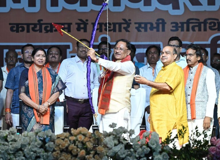 सत्य और धर्म की विजय का शाश्वत संदेश देता है विजयादशमी का पर्व : मुख्यमंत्री विष्णु देव साय…..